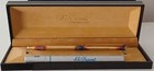 Vintage S t  Dupont Orfevres A Paris Gold Ballpoint Pen In Case   Box Booklet
