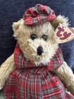 Ty Attic Treasure Collection 1993 Scotch Bear 14in Tag Attached Vintage Plush