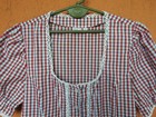 Trachten Traditional German Oktoberfest Shirt Top Blouse Nkd Outfit Check  44 l 