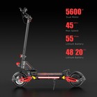 5600w Dual Motor Electric Scooter   55miles Long Range 45mph Top Speed Escooter