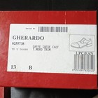 Gherardo Men s Brown Suede Cap Toe Brogue Oxford Lace-up Dress Shoes 13 B