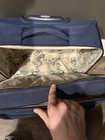 Samsonite Underseat Rolling Carry On Luggage Navy Blue Telescopic Handle