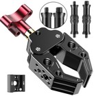 Heavy-duty Super Clamp With 1 4    3 8  Stud For Photography   Video Studio Use