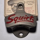 Vtg Squirt Soda Starr X Wall Mount Bottle Opener Nos W  Original Box   Screws