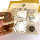 1965 Canada 6 Coin Set Royal Canadian Mint Set 80  Silver Coins Card   Envelope