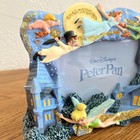 Vtg Disney Parks Peter Pan Tinkerbell Wendy And Boys Flying Picture Frame Rare