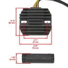 Regulator Rectifier For Arctic Cat 400 2x4 4x4 Tbx Vp Fis Trv 2001-2008 Atv New