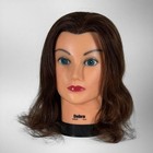 Burmax Debra 100  Human Hair Cosmetology Mannequin Head Training Styling