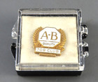 New Vintage 10k Gf Gold Filled 709 Club Lapel Pin Tie Tac A-b Quality Id Help  