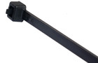 100 Pcs Cable Ties Assorted Sizes Black Plastic Zip Tie Wire Cord Organizer Pack