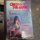 Children Of The Full Moon Elvira Thriller Horror Vhs Big Box 1982 Red Case