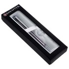 Sheaffer Intensity Deep Violet Striped   Silver Ballpoint Pen New In Box 9232-2