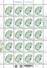 Moldova 2024 Set Of 6 Full Sheets   120 Stamps  Wild Flowers Mnh