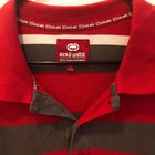Vintage Red  Grey And White Y2k Ecko Unltd Embroidered Polo Shirt Size Xl