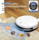 Mamnv Br151 Robot Vacuum And Mop Combo  With App remote white