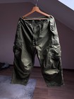 Vintage 1951 Us Army M-51 Arctic Cold Weather Cargo Pants Olive Drab Talon Ww2
