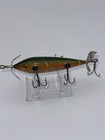 Vintage Shakespeare 5 Hook Wood Glass Eye Minnow Old Fishing Lure B Props