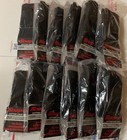 New 12 Pairs Mens Black Snap On Tools Medium Crew Socks Free Shipping To Usa