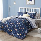 Umchord Kids Bedding Set For Boys Twin Size 5 Pieces Space Themed Bed In A Ba   