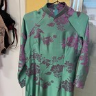 Handmade Women s Nha X    Long Sleeve  Size L Green  Co C      Tay Dai 