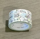 New Every Minute A Story Planner Grid Washi Tape 25 Mm Roll Emas