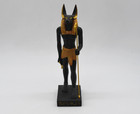Anubis With Scale Figure - 8 75  Resin - Ancient Egyptian God Figurine Statue
