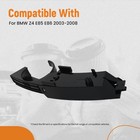1x Cup Holder Right Fit For Bmw Z4 E85 E86 2003-2008 Front Black Abs 51457070324