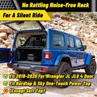 Interior Rear Cargo Basket Storage Rack For 2018-2026 Jeep Wrangler Jl Jlu 350lb