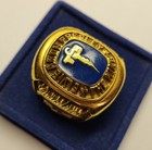 Elvis Presley Heavy Brass Ring Paperweight