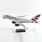 British Airways A380 Airplane Model Scale 1 160