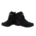 Motorcycle Riding Leather Shoes Off Road Racing Boots Anti-collison Toe And Heel