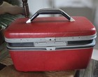  Vintage Samsonite Silhouette Train Case Wineberry With Key