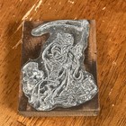 Vintage Metal Wood Print Block Father Time Cartoon 2 25x2 75 Letterpress Press