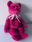Ty Beanie Baby 1st Gen Tush Tag Magenta New Face Nf Teddy  no Hang Tag  1993