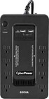 Cyberpower 650va Ups Battery Back-up System 8 Outlets - Black Sx650u