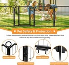 Dog Playpen Pet Dog Fence 24   32   40  Height 8 12 16 Panels Metal Dog Pen Cage