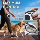 Retractable Dog Leash 16 Ft  Heavy Duty Dog Leash For Dogs 50-110 Lbs  Heavy Dut