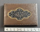 Vintage Smith Crafted Western Rustic Themed Guest Log Book Leather-look