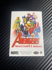 2012 Marvel Greatest Heroes Avengers Sketch Card  Beast  Charles Hall