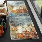 Safavieh Glacier Collection Gla125b-212 Blue multicolor- 2 3  X 12  Rug Runner