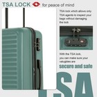 Travelhouse 3 Piece Luggage Set Hardshell Lightweight Suitcase With Tsa Lock