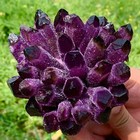 Raw Large Dark Purple Amethyst Cluster Crystal Geode Specimen Collection Decor