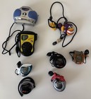 Lot Of 08 Tiger Electronics Hit Clips Music Players 14 Cartridges Rare Vintage