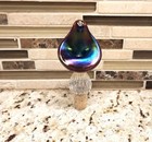 Murano Swirl Cork Glass Wine Decanter Stopper Green Purple Orange Blue   