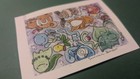 Aceo Art Cards Print Watercolor Ditto Disguises Pokemon Series 5 9