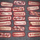 Official Boy Cub Scout Bsa Red And Tan Uniform Trained Patch See Description