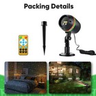 Christmas Star Laser Projector Light Led Moving Outdoor Landscape Stage Rgb Lamp