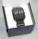 Garmin Venu X1 Smartwatch Slate Titanium Black Nylon Band 010-02980-00 New Inbox