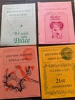 Vintage Alles Knitting Machine News   Views 1991 Complete Year Patterns Jan-dec