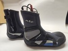 Nrs Vapor Loft Size 9 Black Paddle Water Wet-shoes Boots Side Zip Rubber Soles